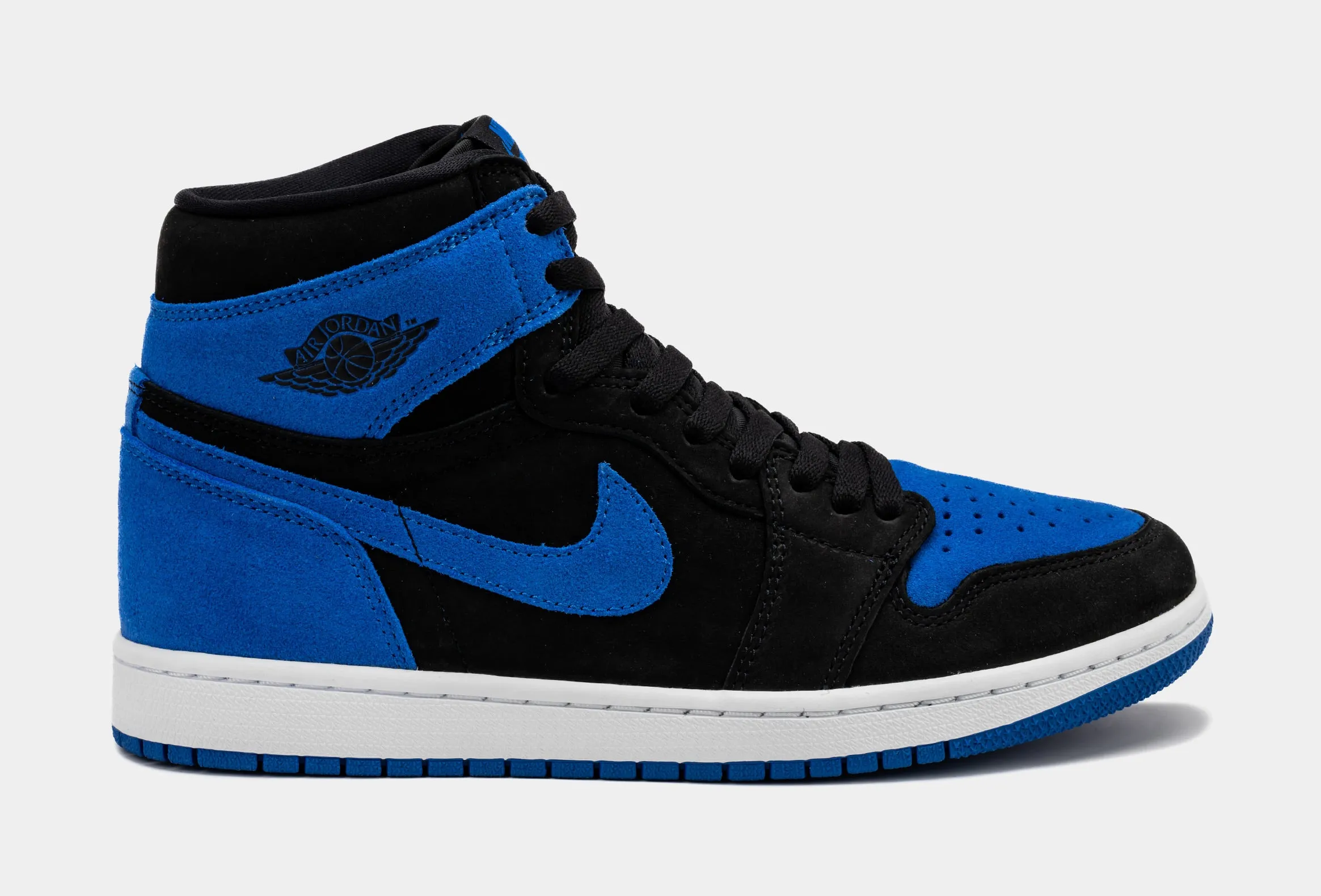 Air Jordan 1 Retro High OG Royal Reimagined Mens Lifestyle Shoes (Black/Royal Blue)