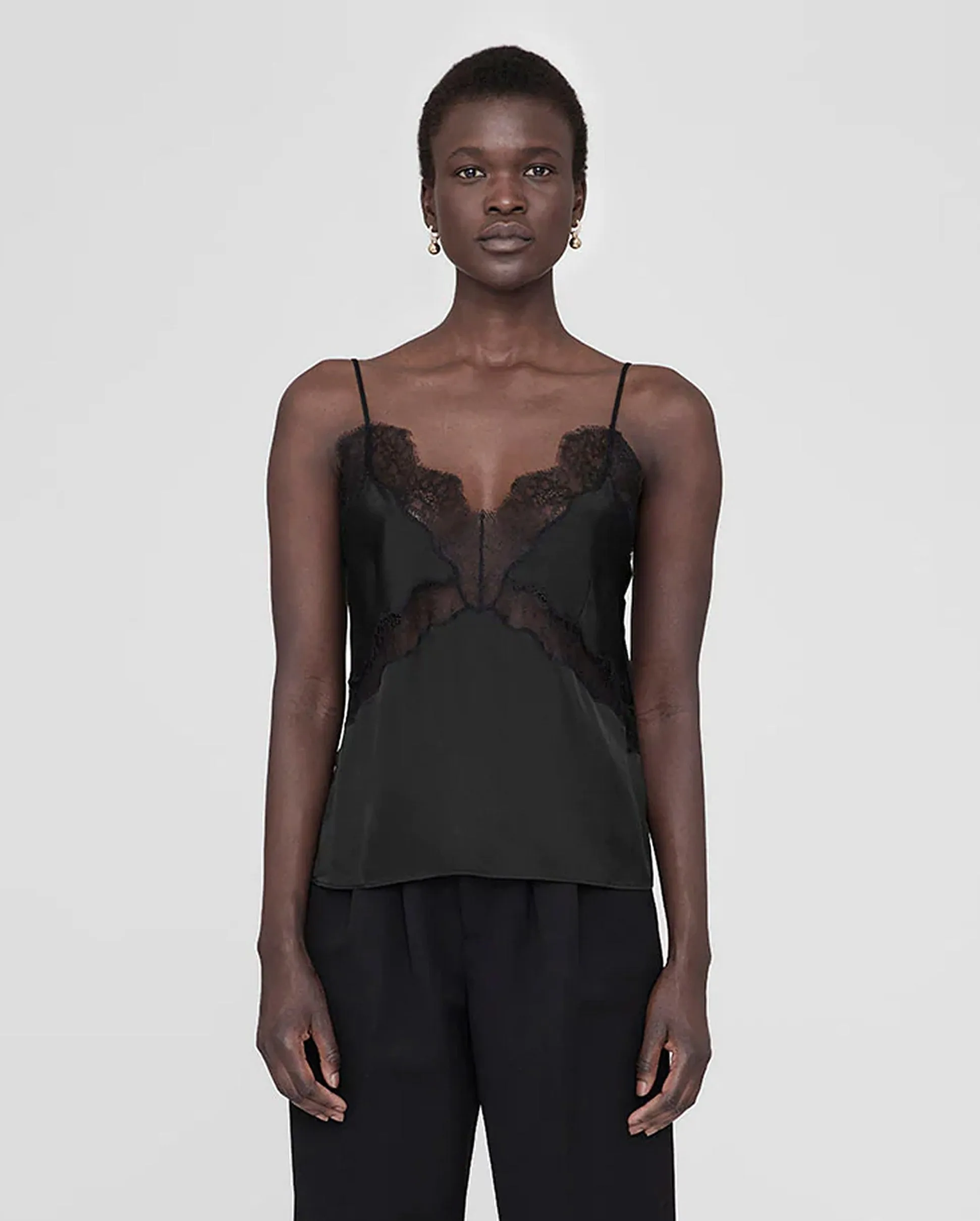 AMELIE CAMISOLE / BLACK