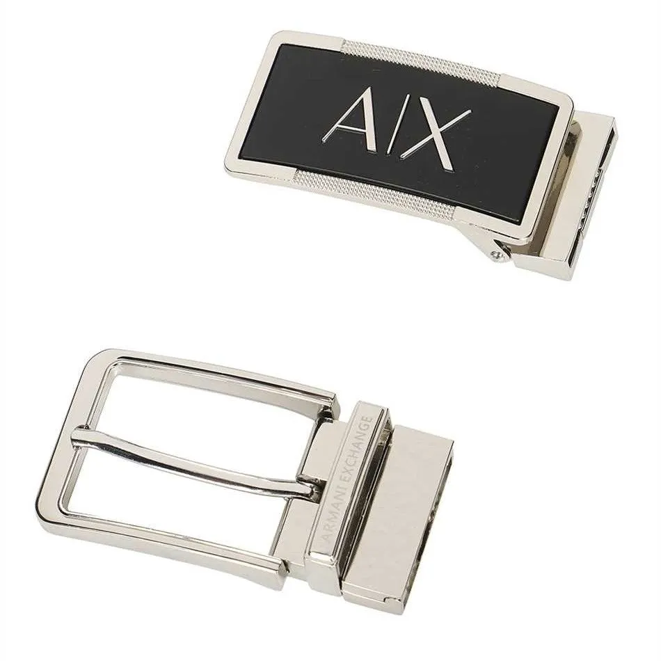 Armani Exchange Gift Box Leather Belt