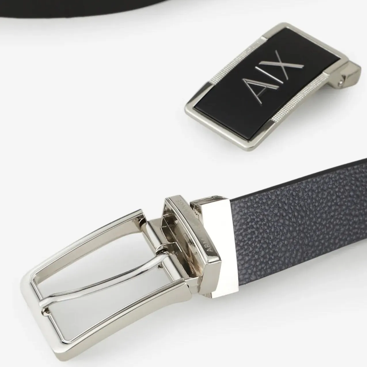 Armani Exchange Gift Box Leather Belt