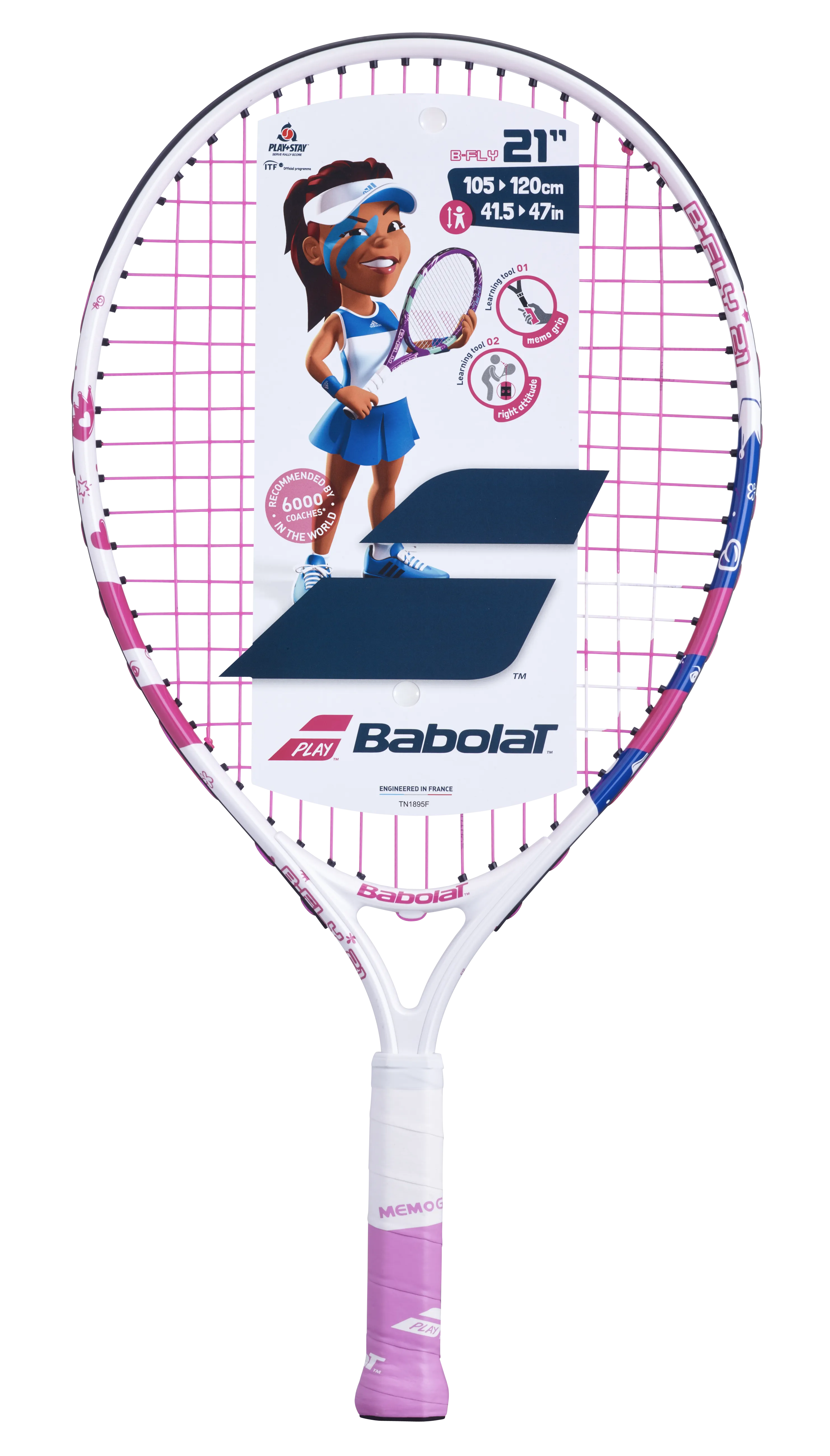 B Fly Junior 21 Inch Tennis Racket