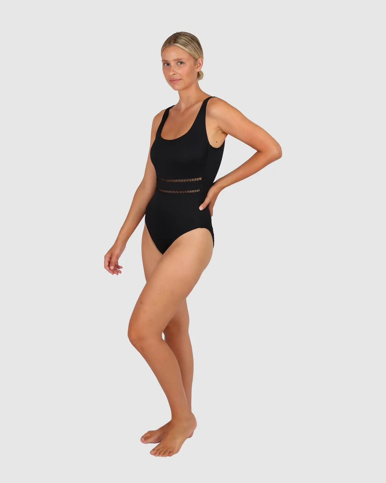 Baku D-E Square Neck One Piece - Rococco