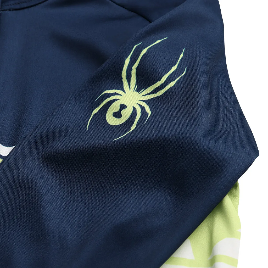 Boys Web Half Zip - True Navy