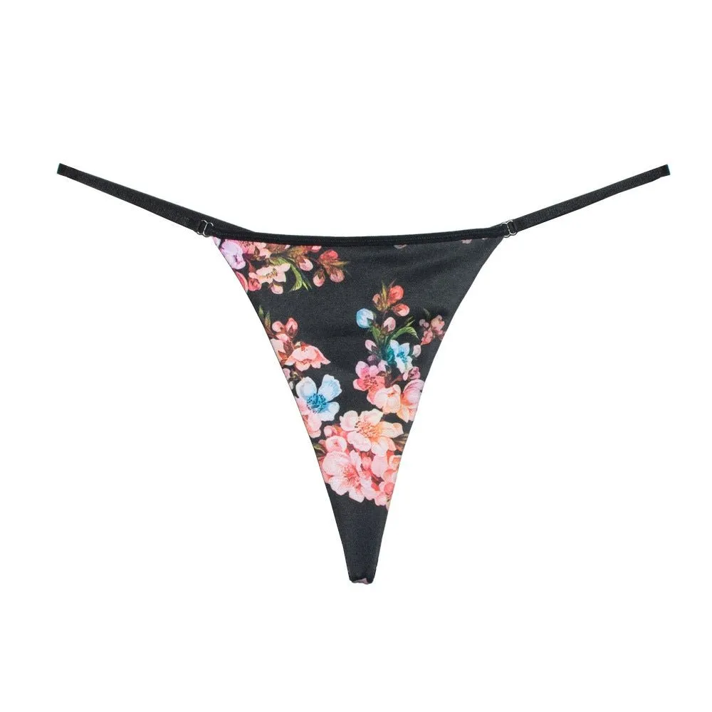 Bum Bling Heart Charm G String