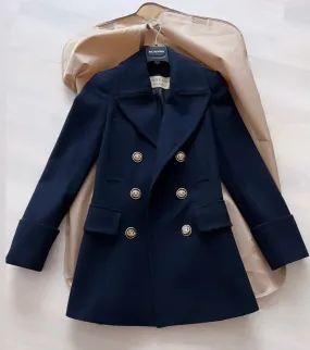 Burberry London Wool Peacoat