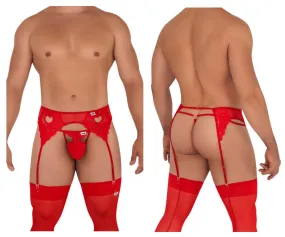 CandyMan Lace Garther G-String