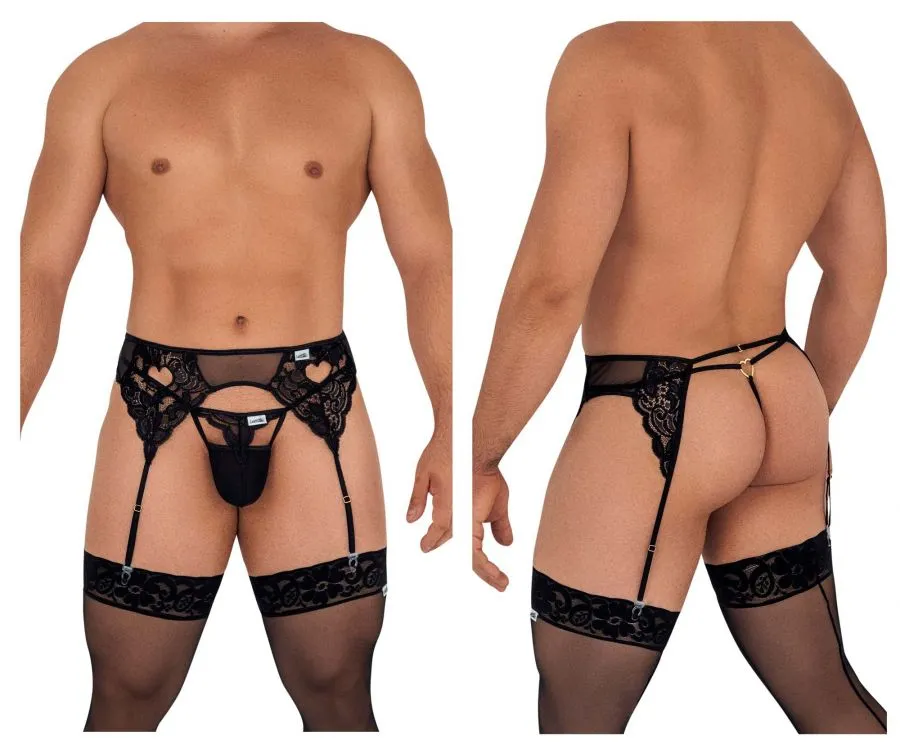 CandyMan Lace Garther G-String