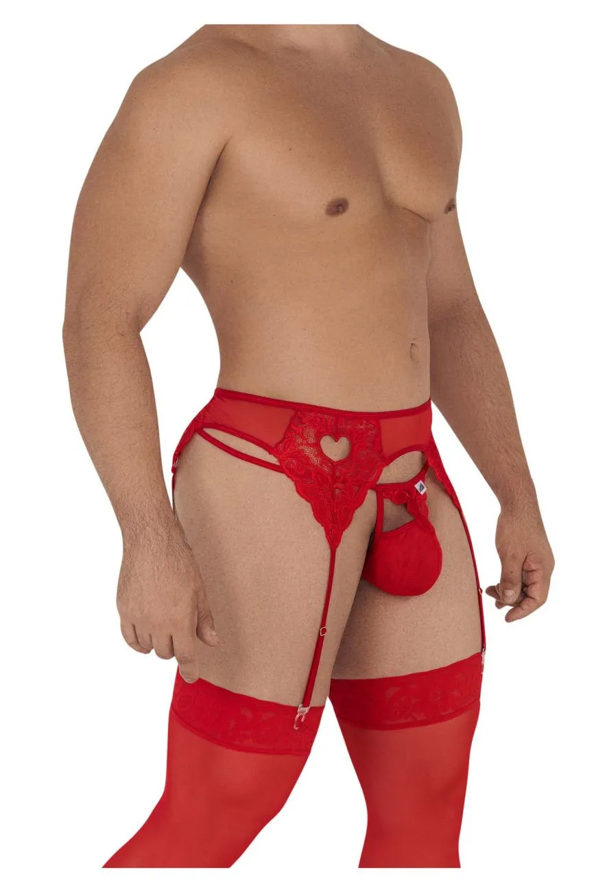 CandyMan Lace Garther G-String