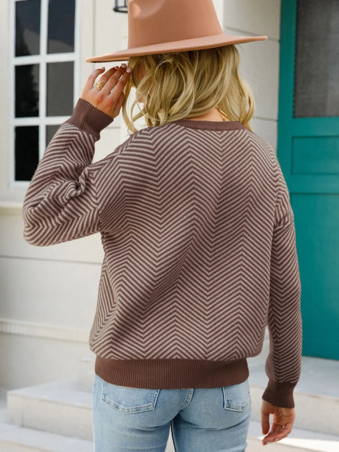 Chasing Chevron Pullover