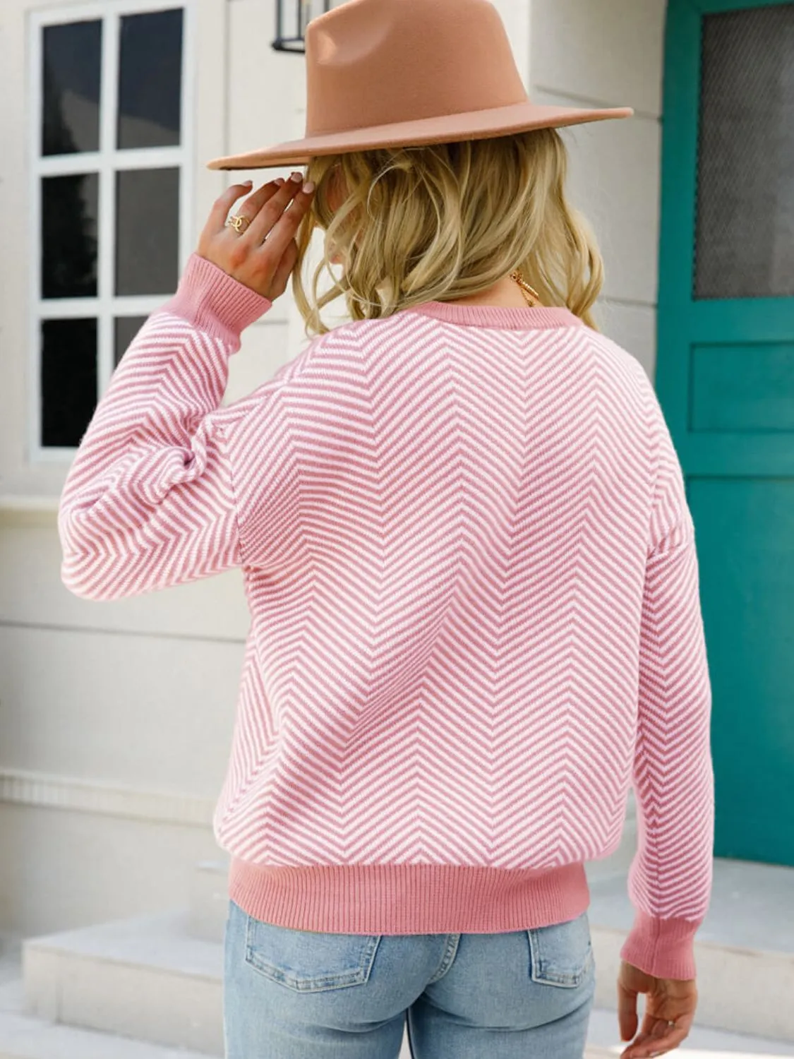 Chasing Chevron Pullover