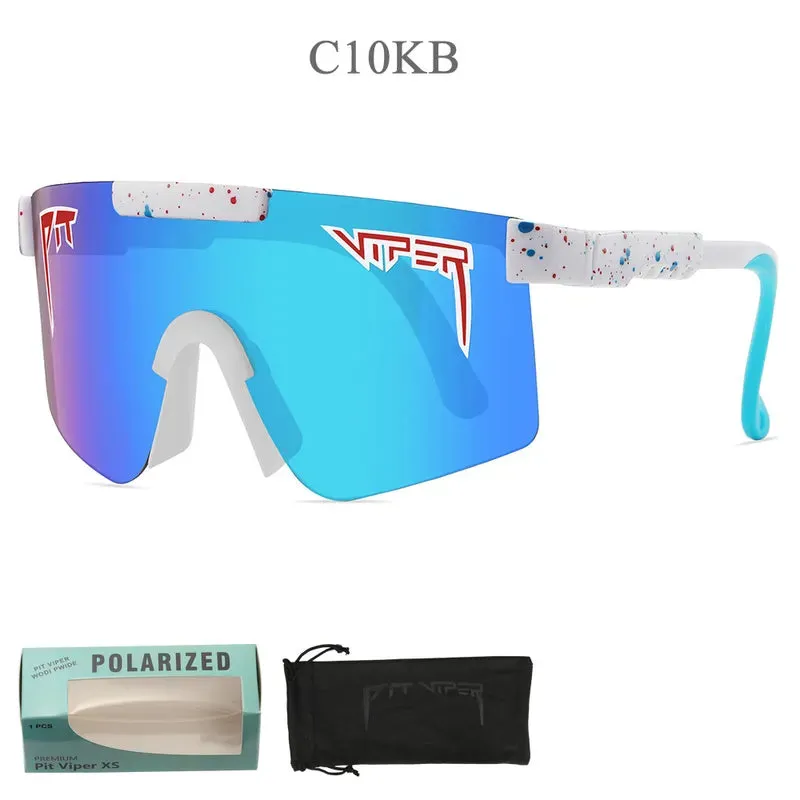 Children Fashion Sports Color Block TR  Sunglasses