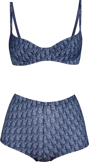 Diorissimo Navy Bikini Set by Christian Dior