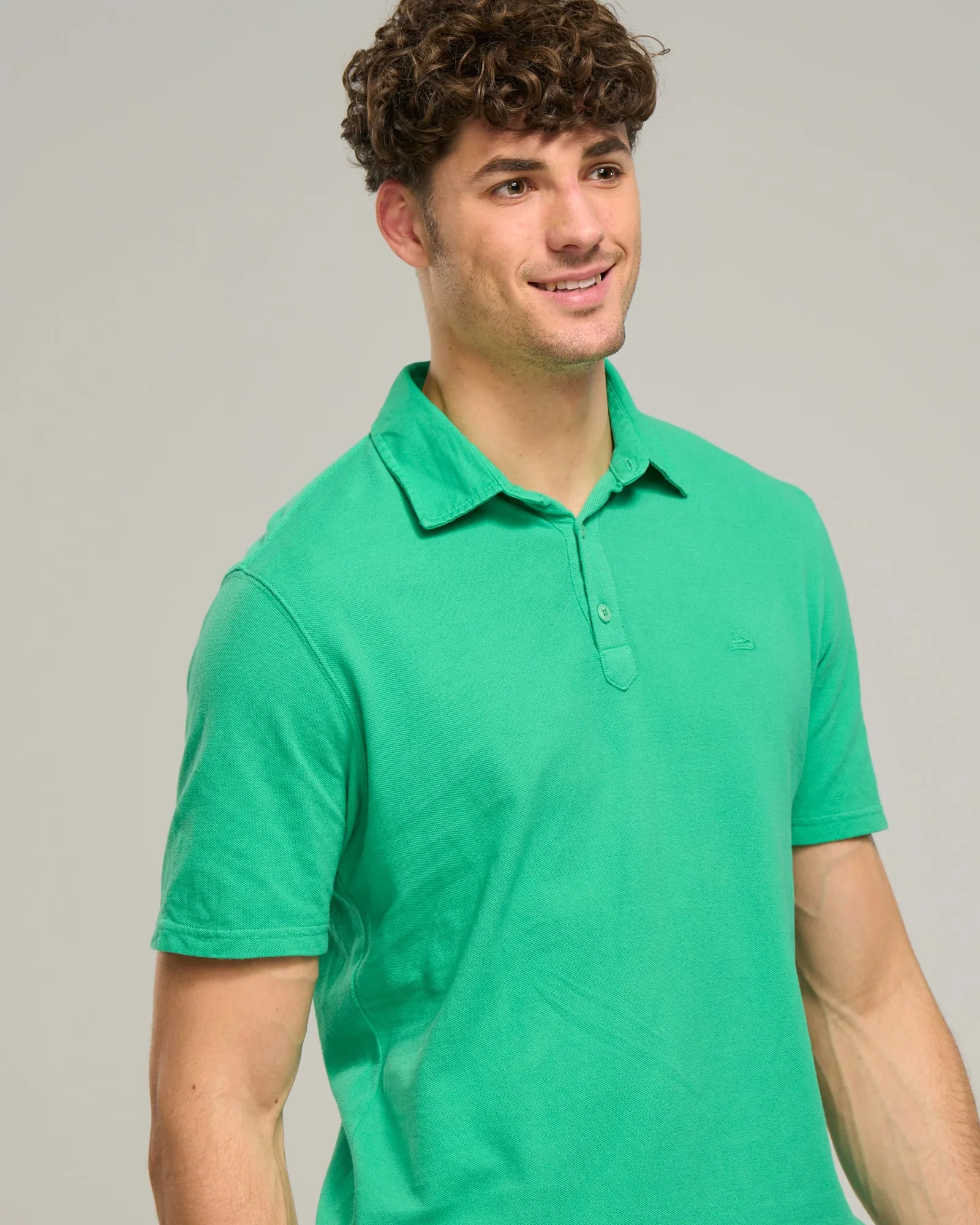 COTTON G/D AORAKI SS POLO