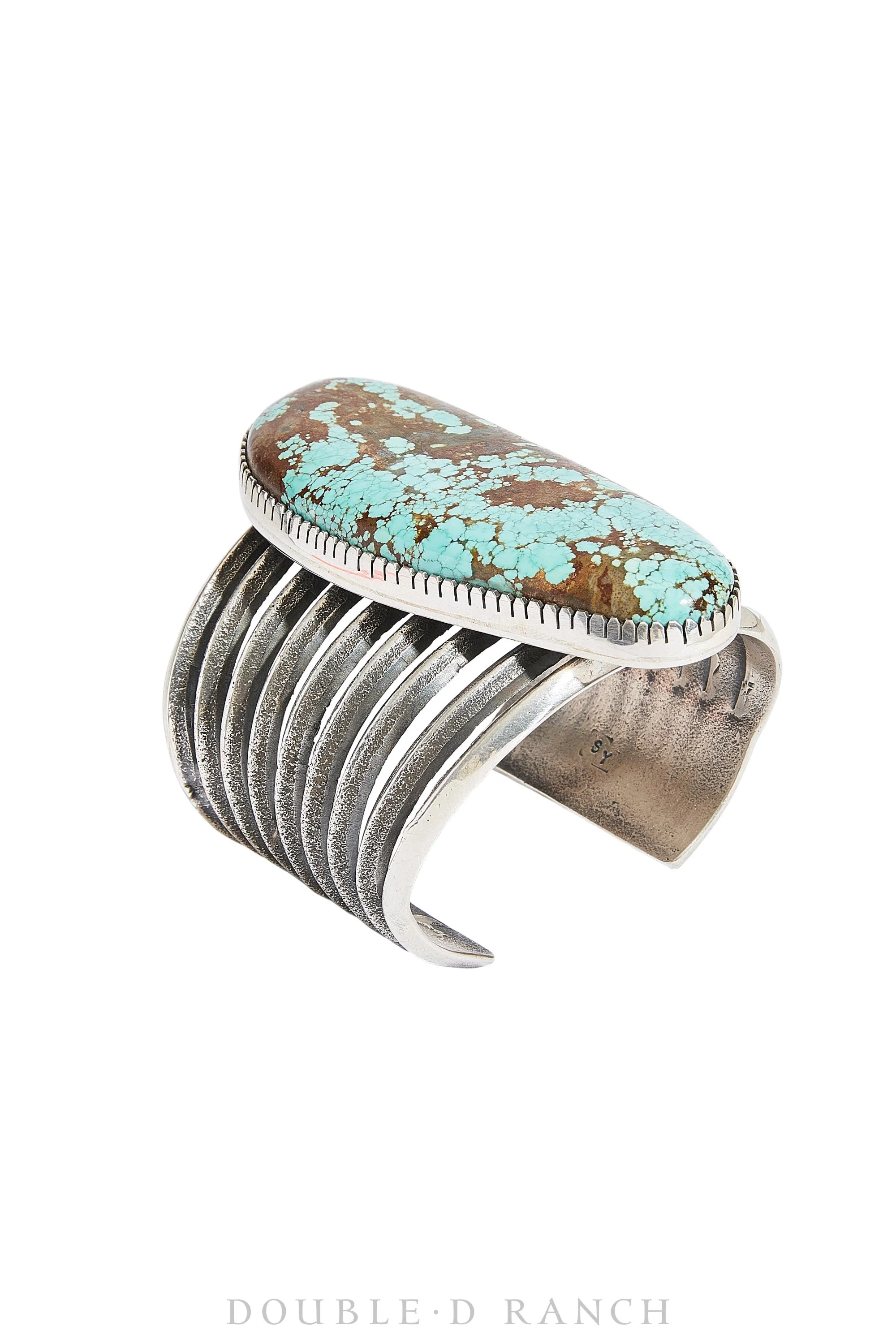 Cuff, Specimen, Turquoise, Cast, Single StoneHallmark, Contemporary, 3172