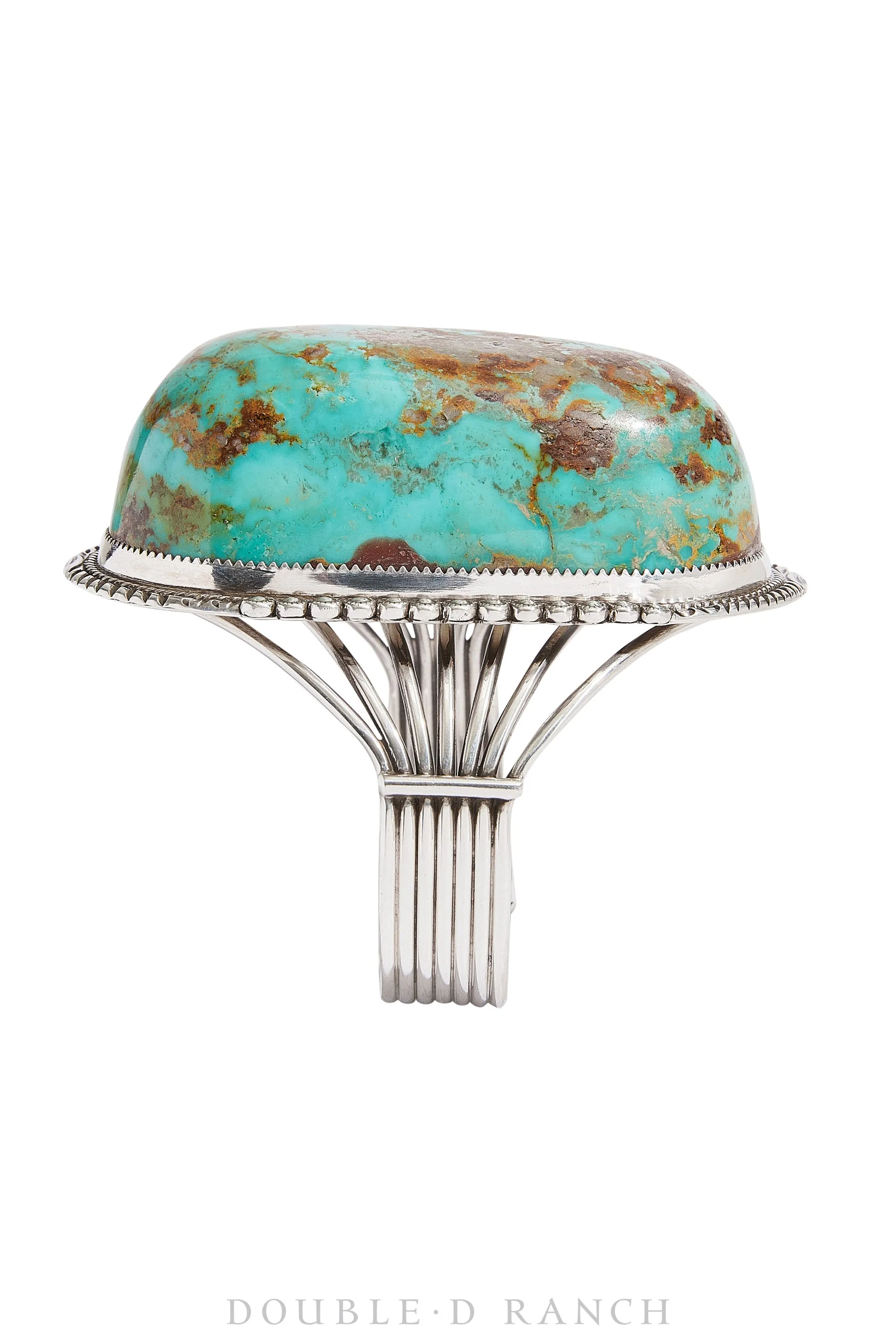 Cuff, Specimen, Turquoise, Single Stone, Hallmark, Contemporary, 3174