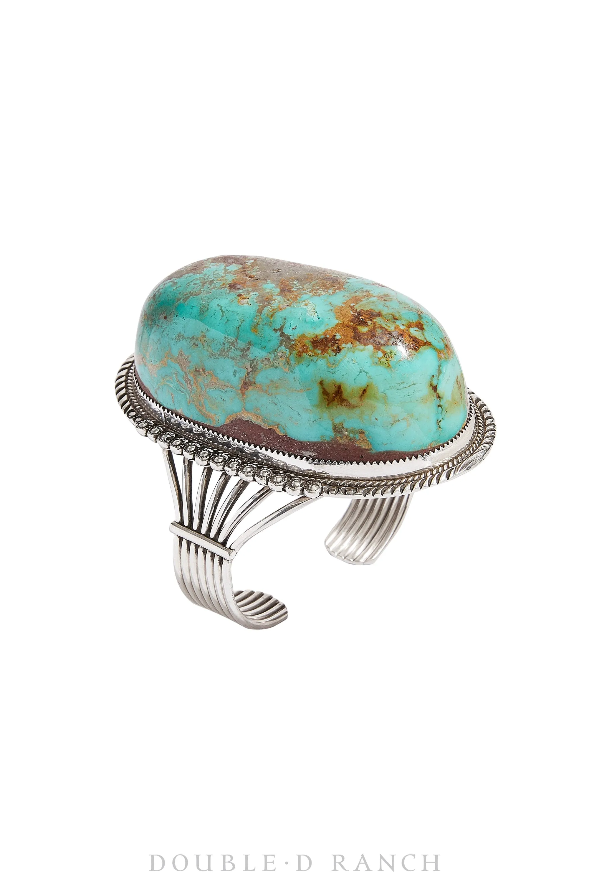 Cuff, Specimen, Turquoise, Single Stone, Hallmark, Contemporary, 3174