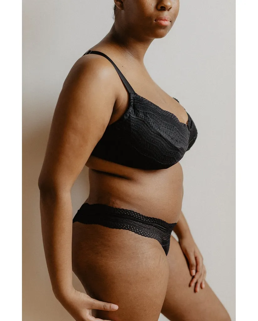 Curvy Dolce Bralette - Black *FINAL SALE*