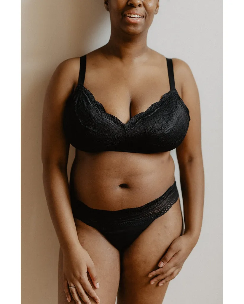 Curvy Dolce Bralette - Black *FINAL SALE*