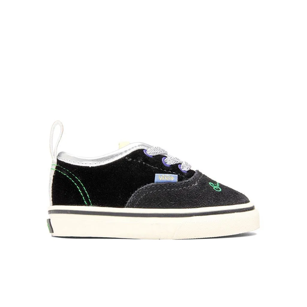 Feature x Vans "Sinner's Club" Part II Toddler Authentic Elastic - Black/Transparent Yellow