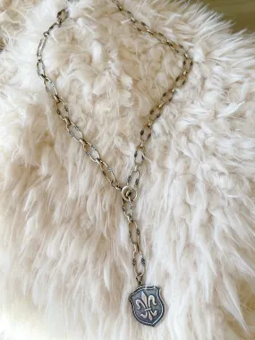 Fleur De Lis Y Necklace