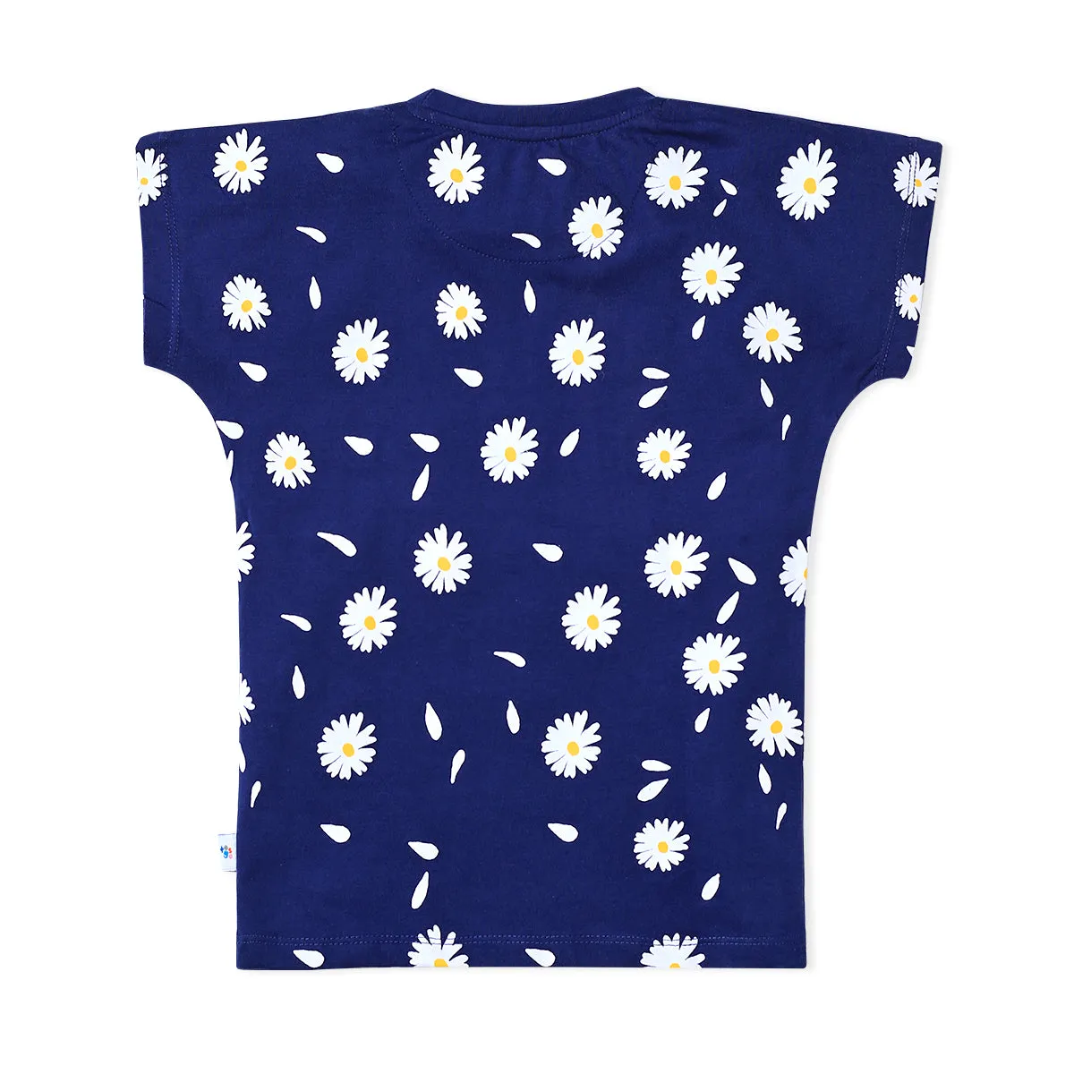 Floral Navy T-shirt