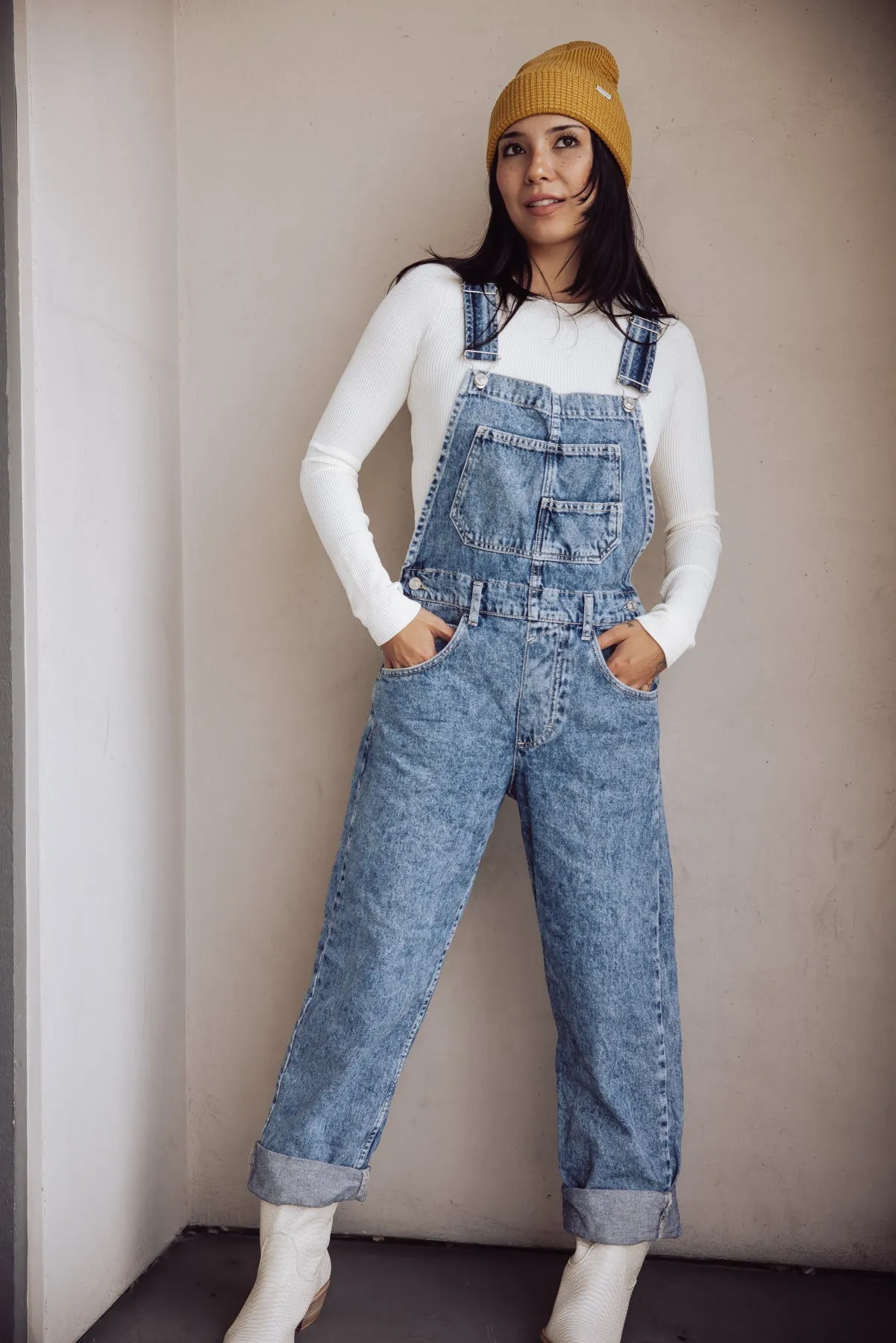 Free People Ziggy Denim Overalls