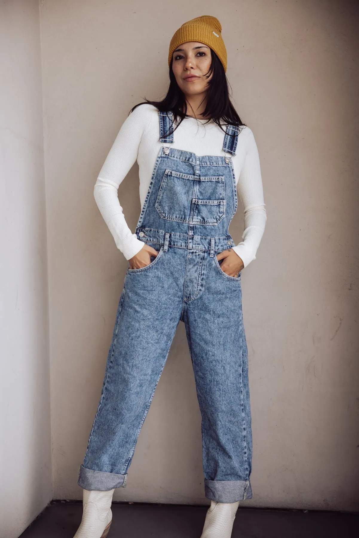 Free People Ziggy Denim Overalls