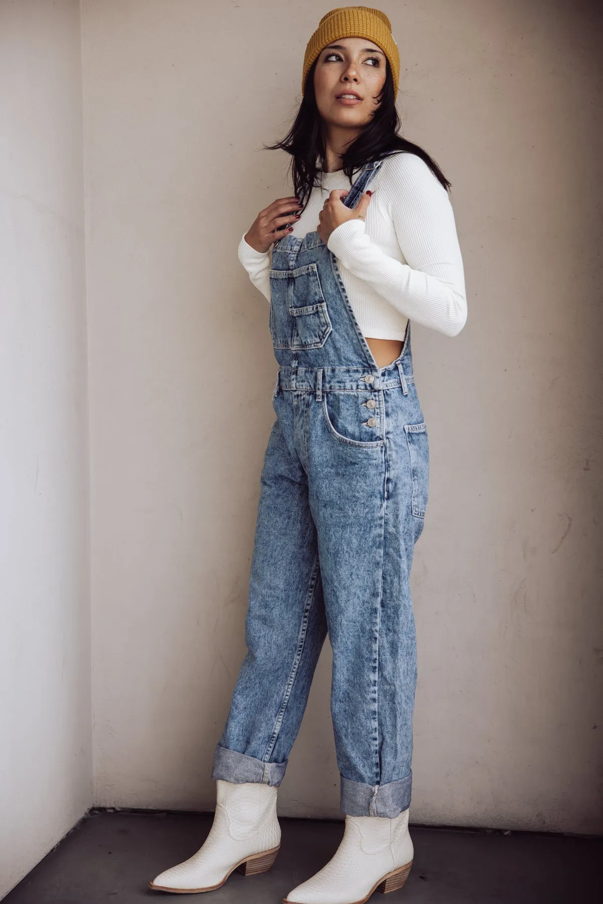 Free People Ziggy Denim Overalls