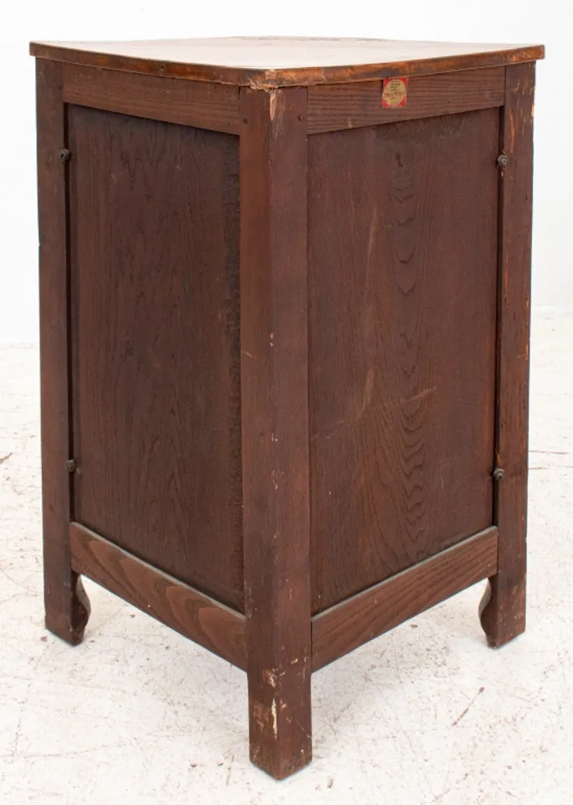 French Louis XV Provincial Style Corner Cupboard