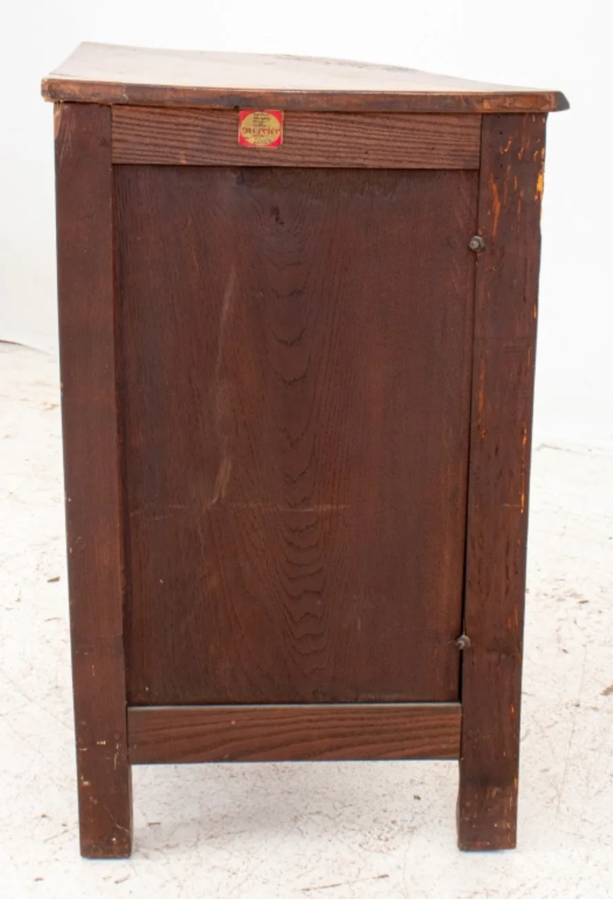 French Louis XV Provincial Style Corner Cupboard