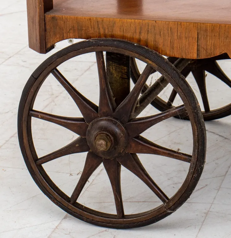 French Transitional Louis XV / XVI Style Bar Cart