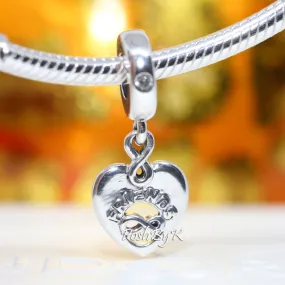 Friends Forever Heart Dangle Charm 799294C01