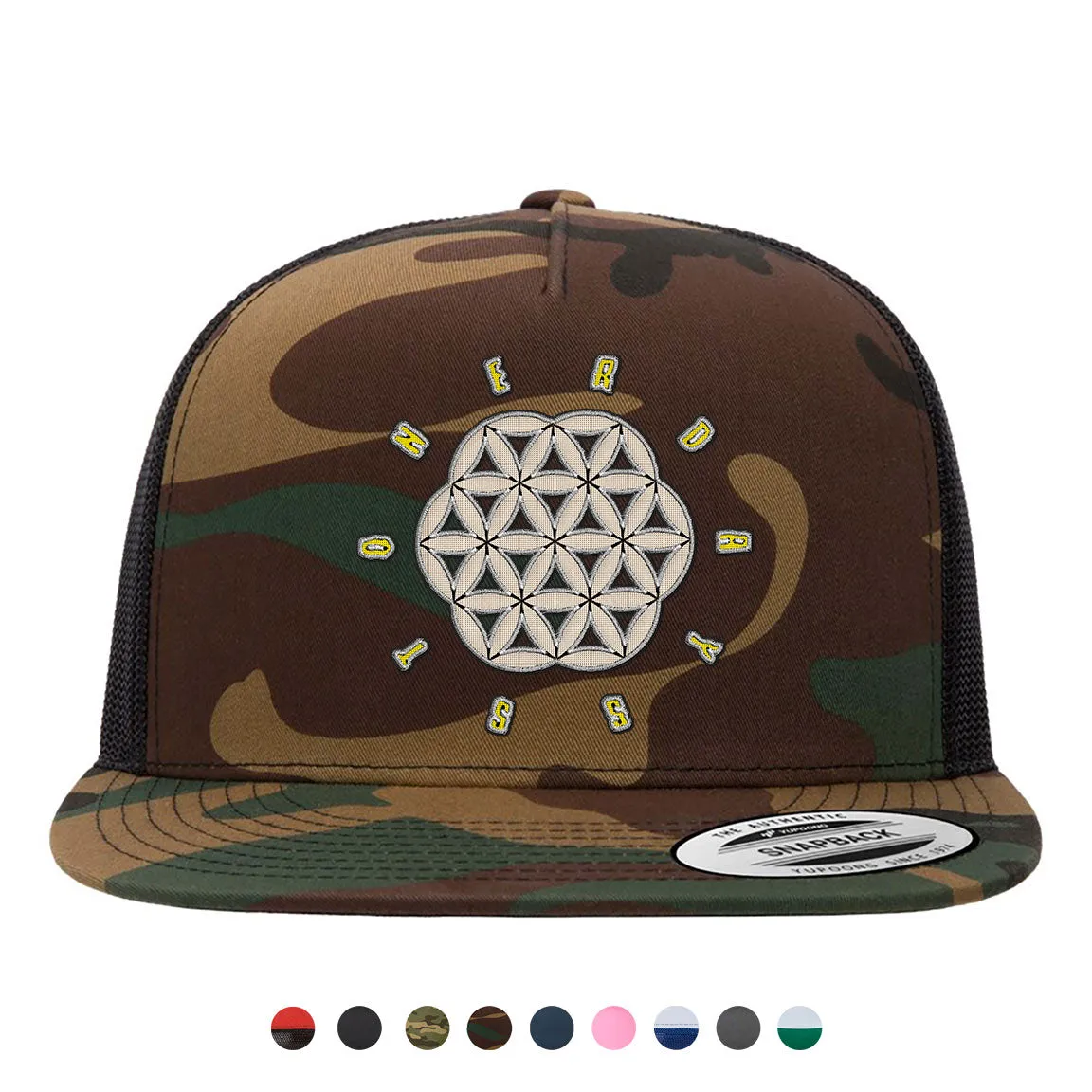 Golden Teacher Snapback Hat