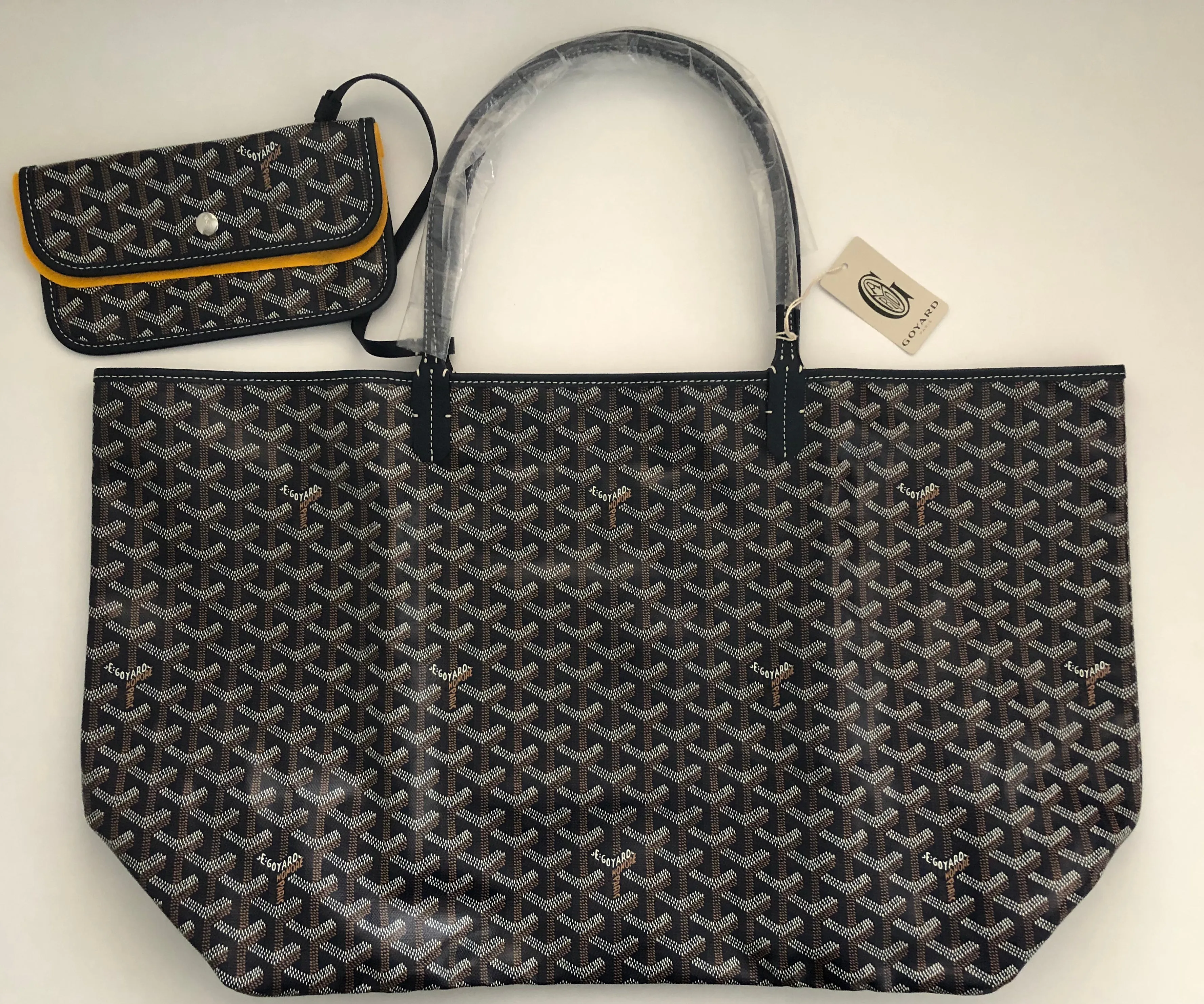 Goyard St. Louis Navy Blue GM Tote (NWT)