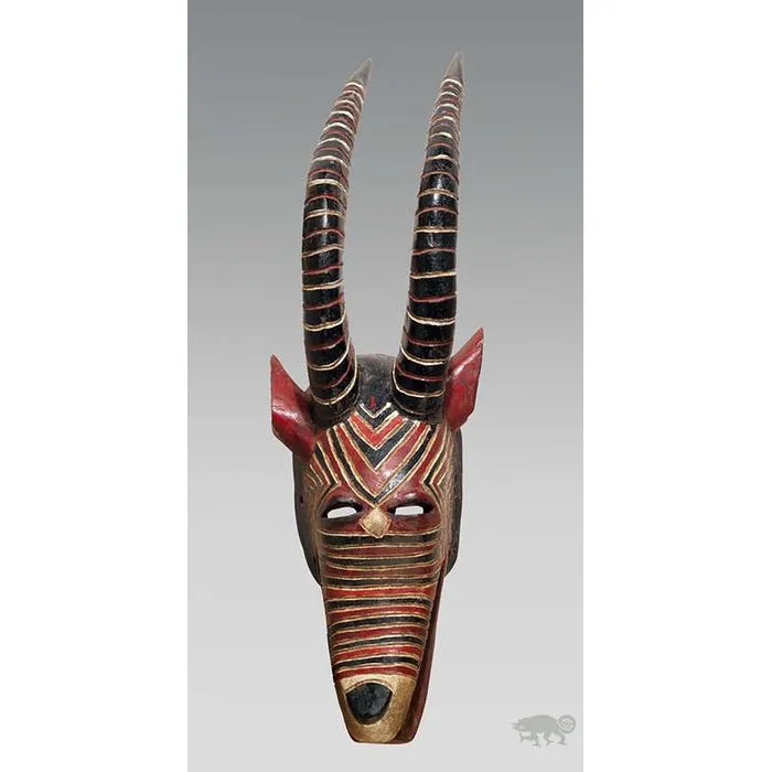 Gurunsi Antelope Mask, Burkina Faso #766