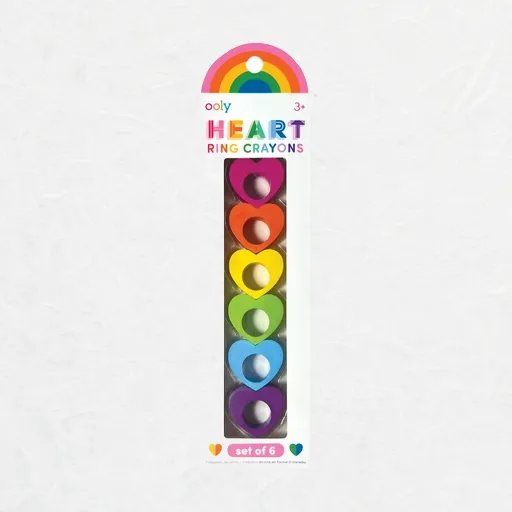 Heart Ring Crayon Set