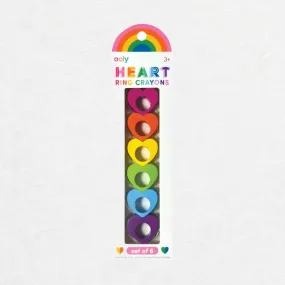 Heart Ring Crayon Set