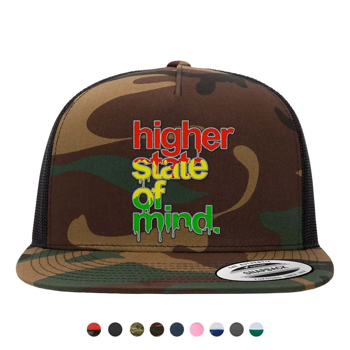 HSOM Rasta Snapback Hat