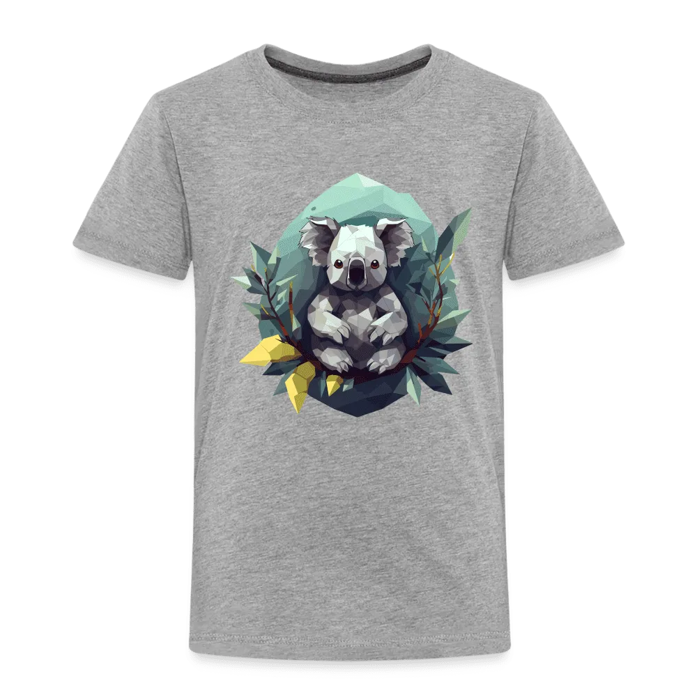 Kinder T-Shirt mit Koala "Polygon Koala"