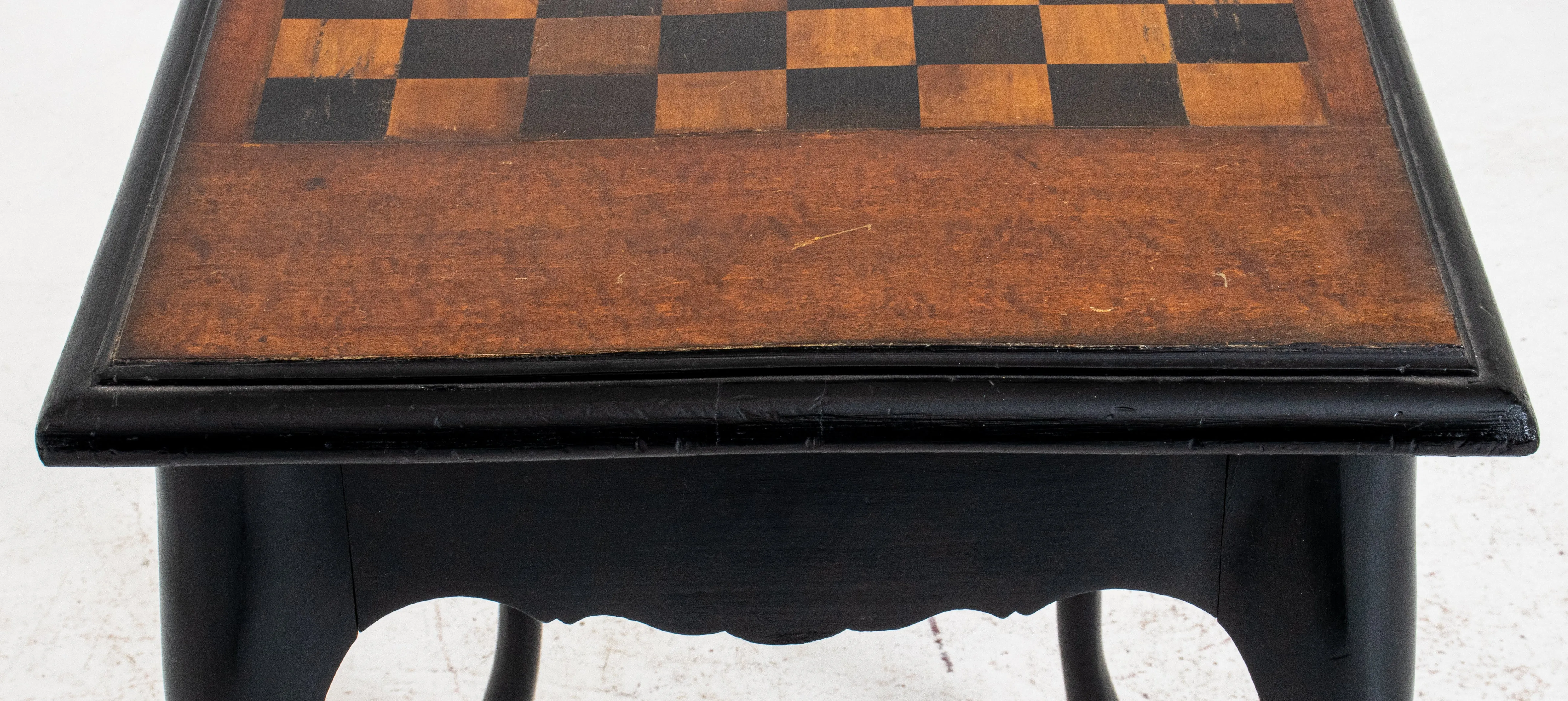 Louis XV Style Ebonized Games Table