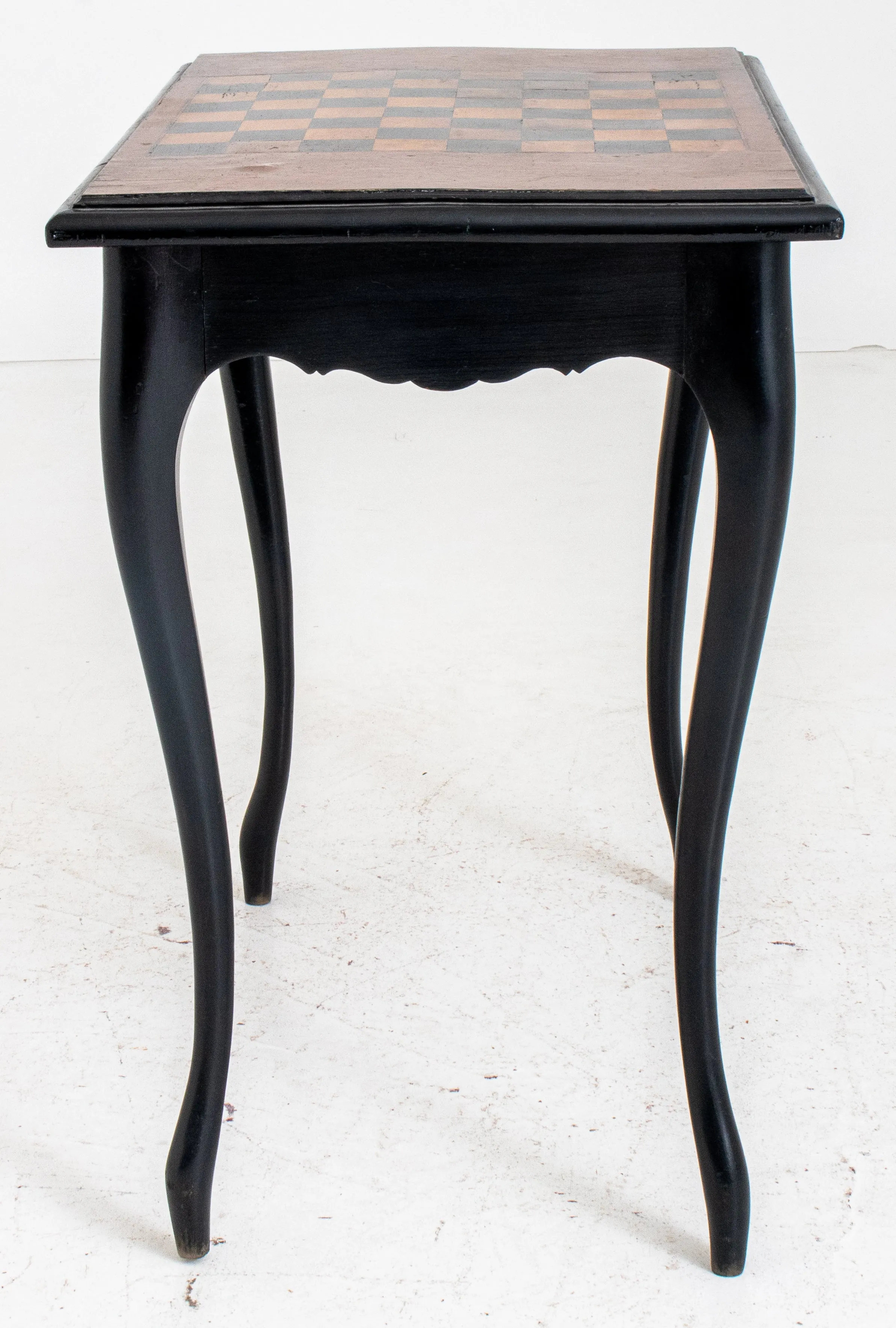 Louis XV Style Ebonized Games Table