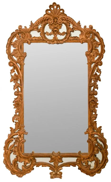 Louis XV Style Giltwood Mirror