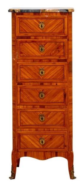 Louis XV/XVI Transitional Style Chiffonier, 19th C