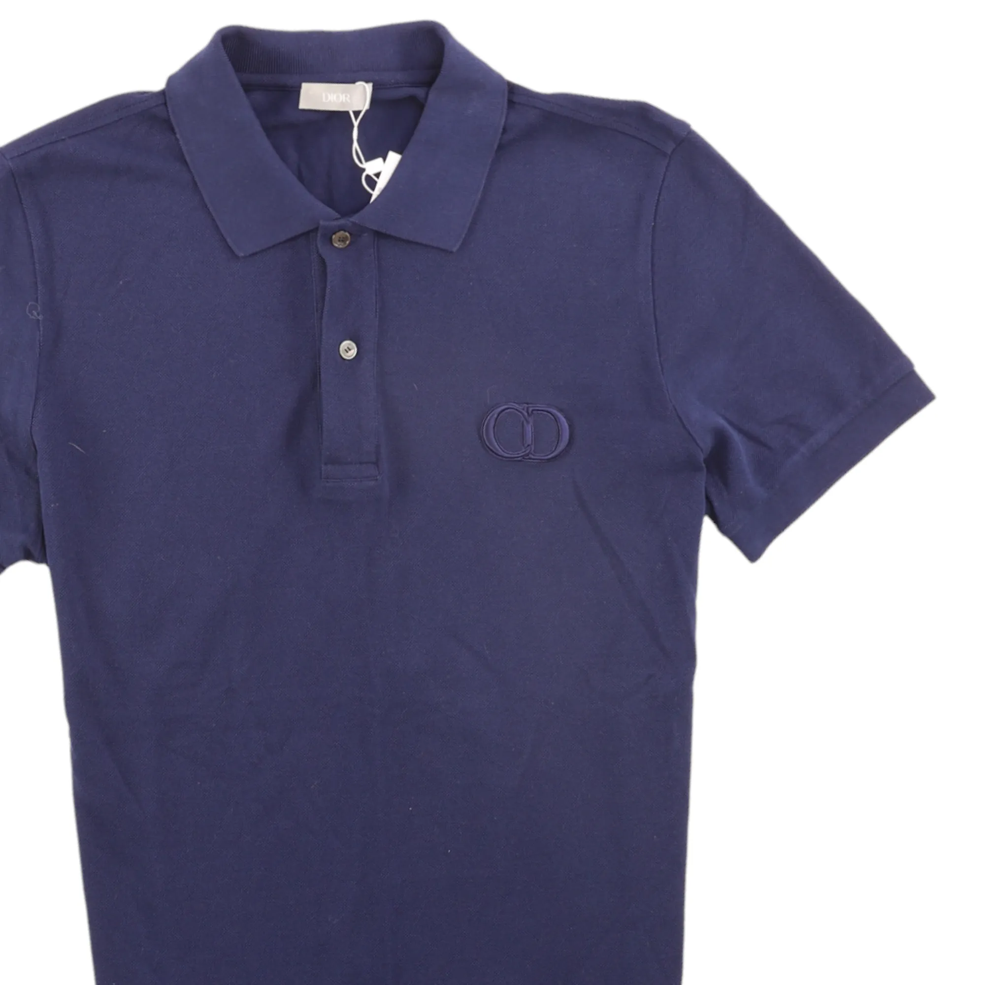 Men's Cd Icon Polo Shirt Navy Size M