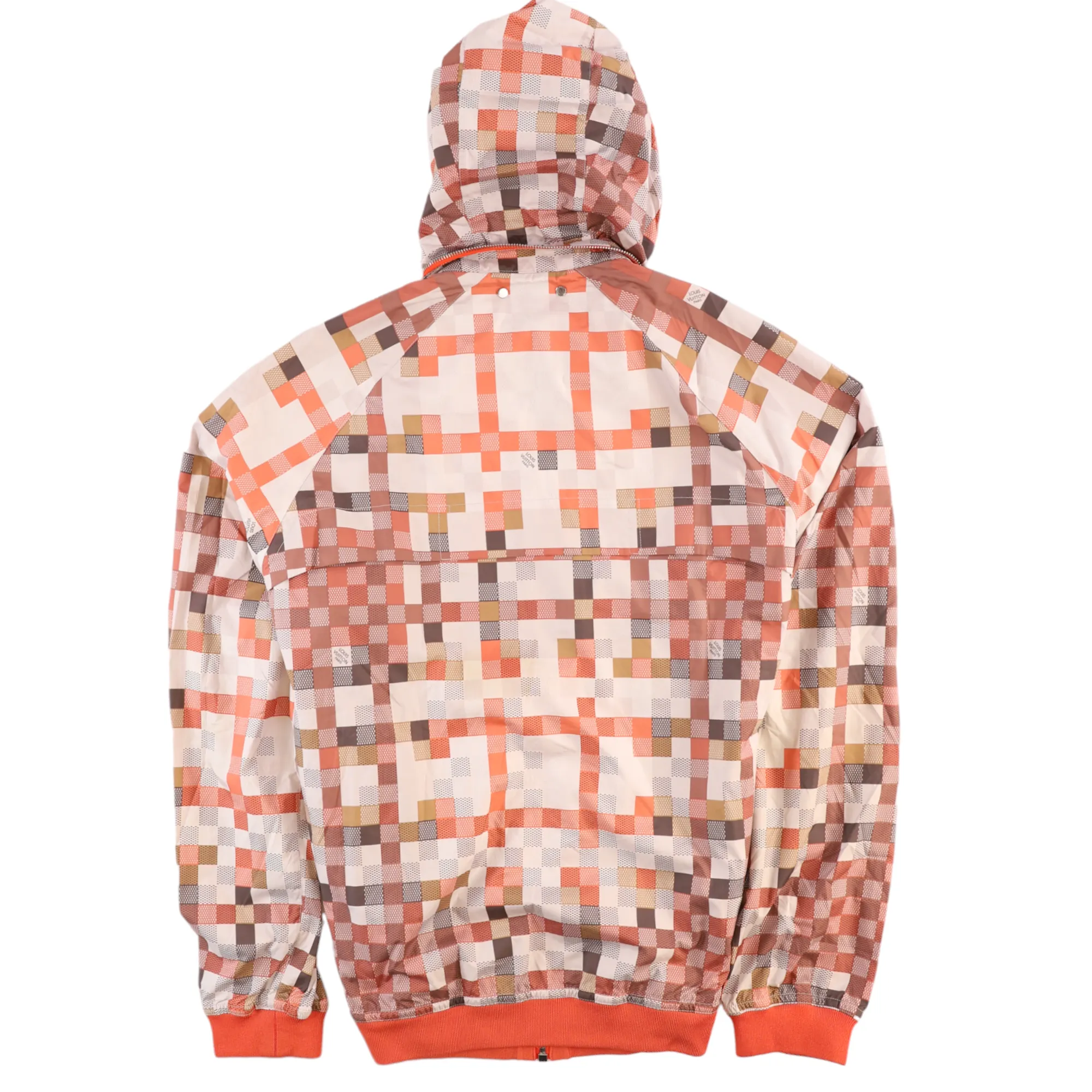 Men's Damier Windbreaker Orange Size IT 48 / M