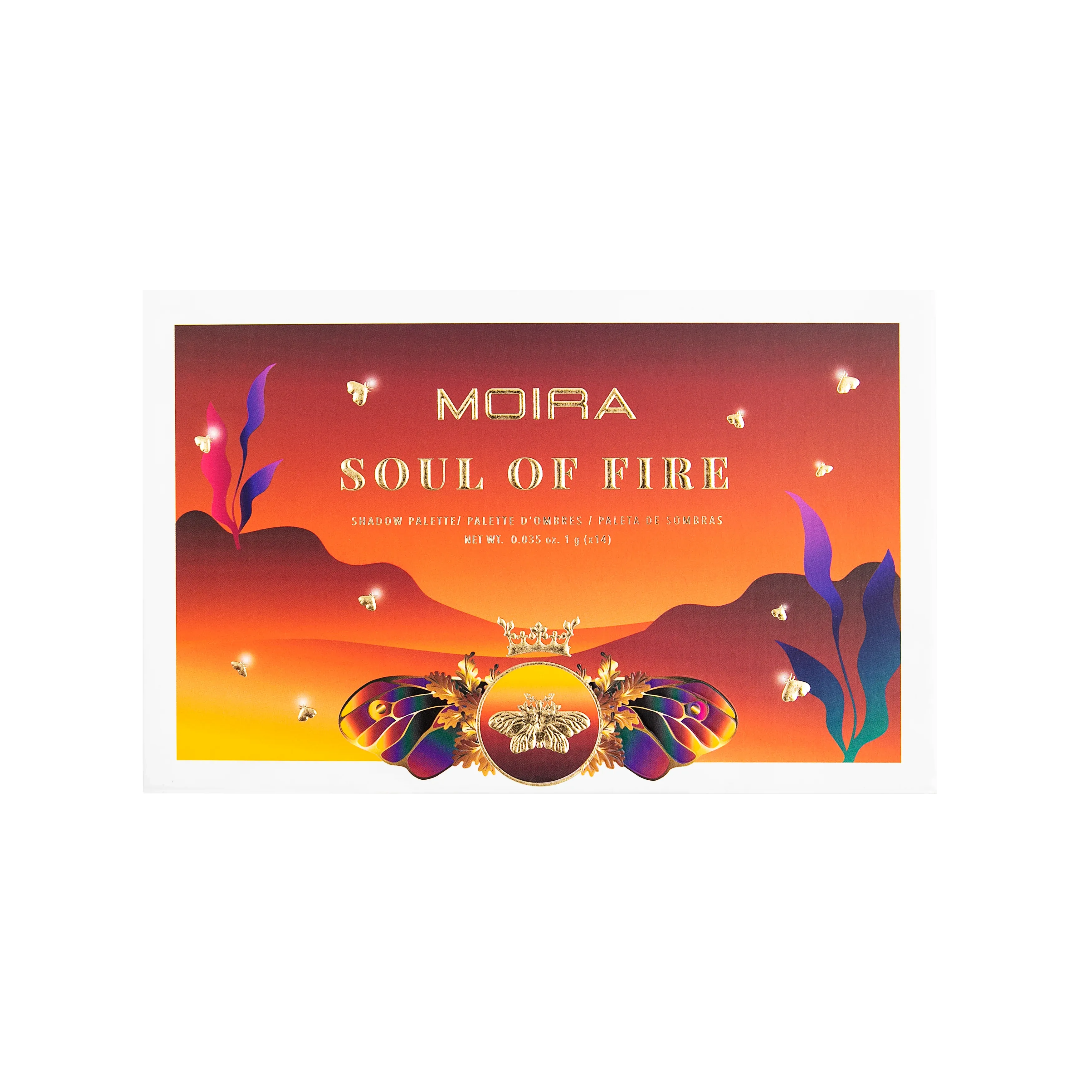 MOIRA Soul of Fire 12 Color Eyeshadow Palette