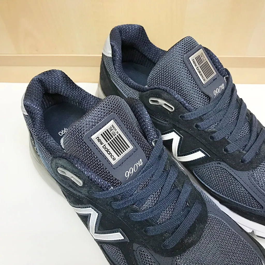 NEW BALANCE M990NV4 NAVY SILVER MADE IN USA