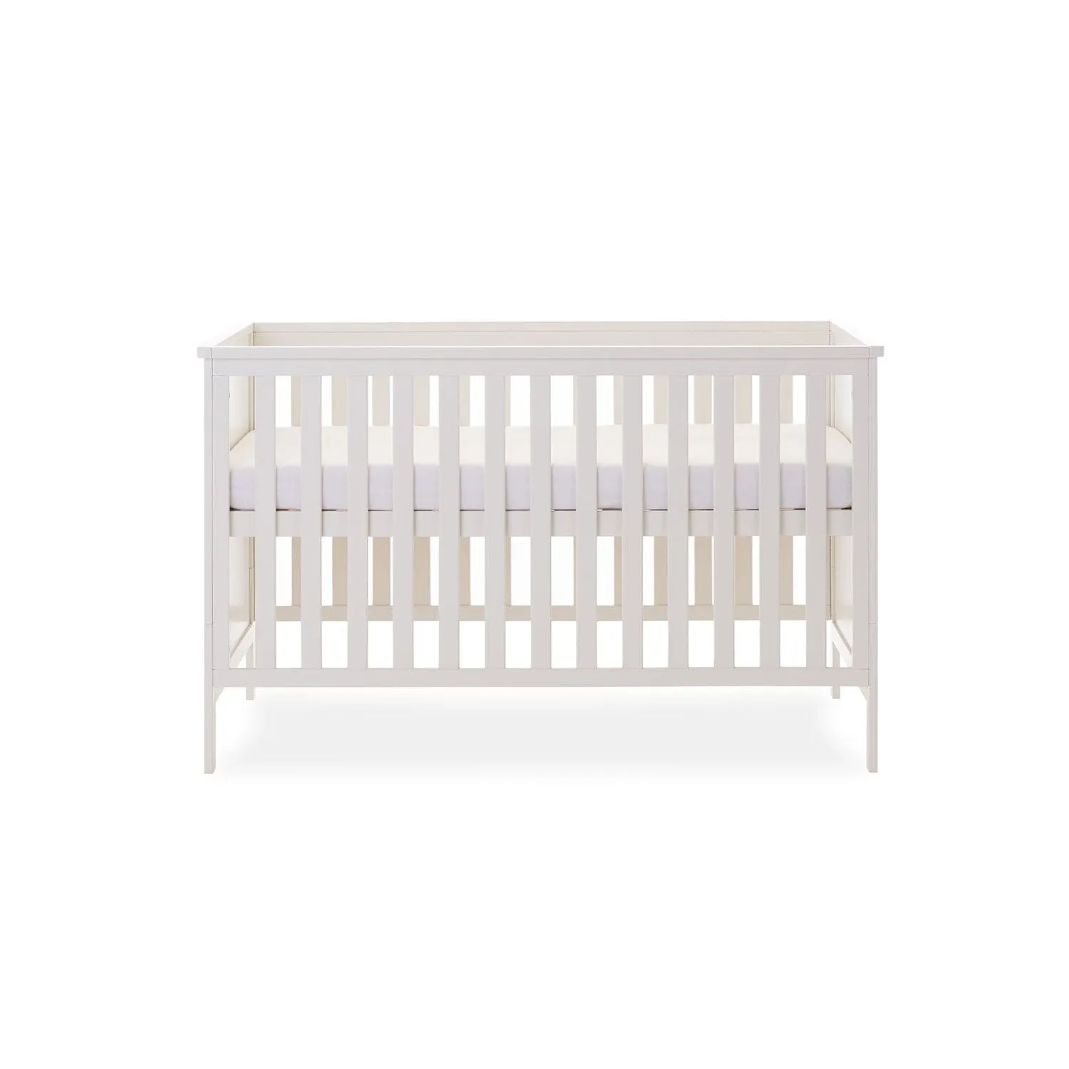 OBaby Evie Cot Bed - White