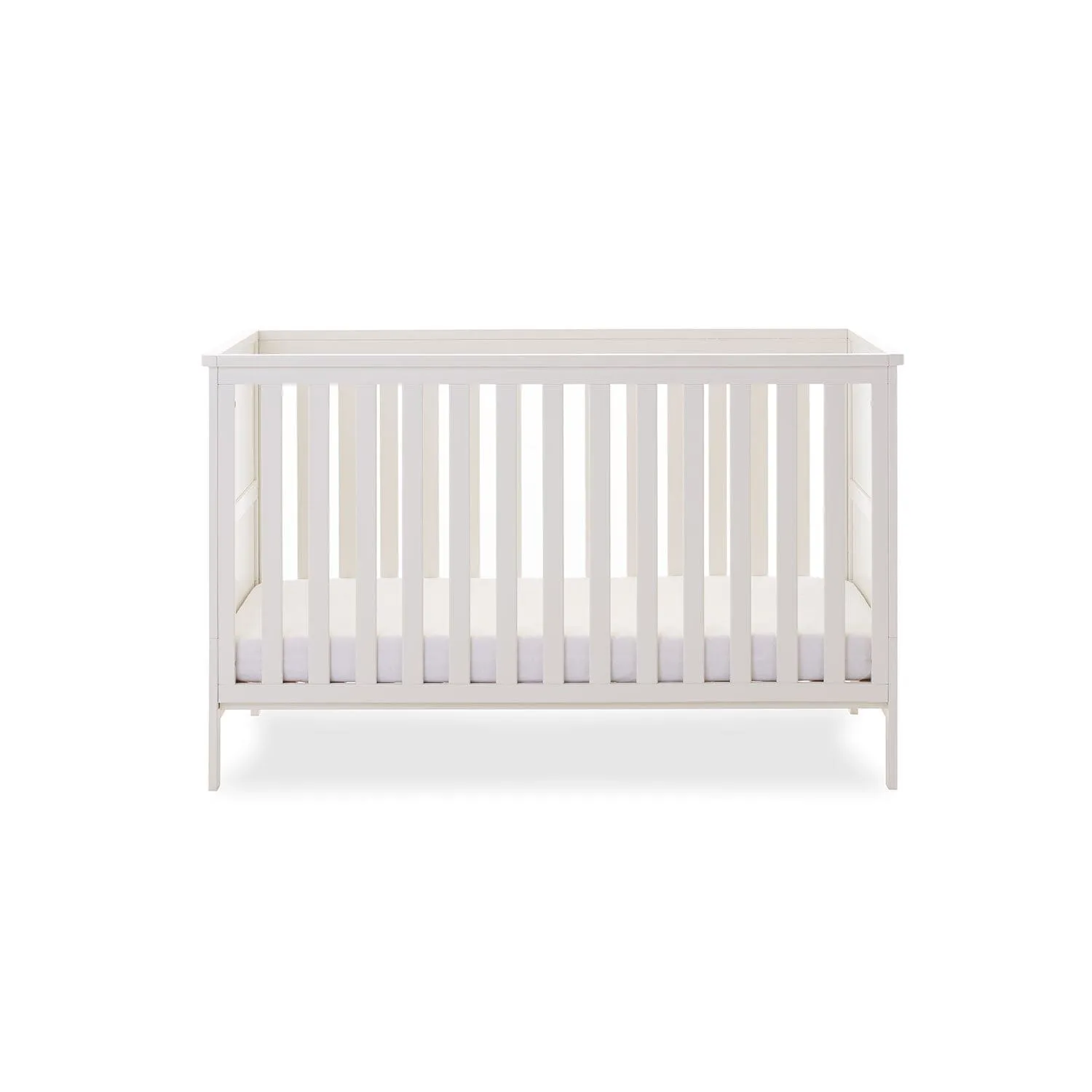 OBaby Evie Cot Bed - White