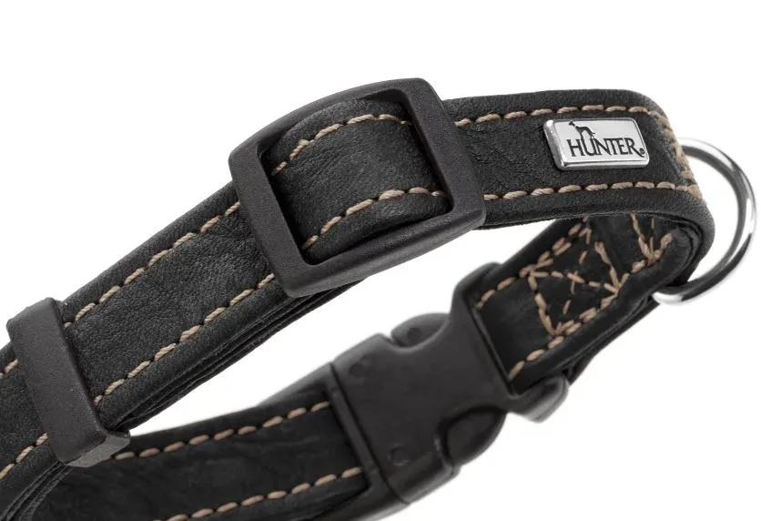 Petite HUNTER "UP" Leather Clip Collar